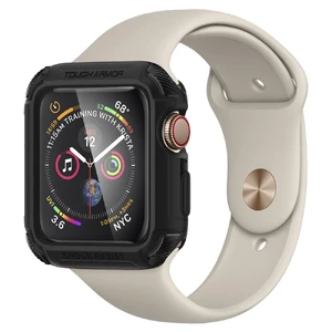 Чехол Spigen Tough Armor Black для Apple Watch 44mm SE 2 | SE | 6 | 5 | 4 062CS24477 - Фото 1