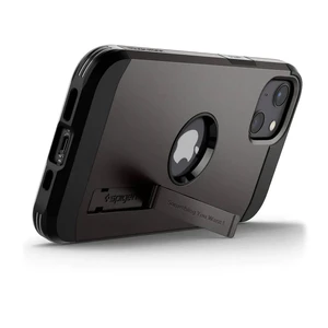 Противоударный чехол Spigen Tough Armor Gunmetal для iPhone 13 mini - Фото 4