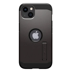 Противоударный чехол Spigen Tough Armor Gunmetal для iPhone 13 - Фото 2