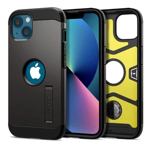 Противоударный чехол Spigen Tough Armor Gunmetal для iPhone 13 ACS03538 - Фото 1