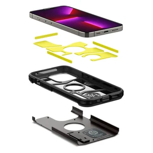 Протиударний чохол Spigen Tough Armor Gunmetal для iPhone 13 Pro - Фото 5