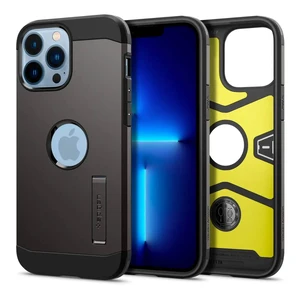 Противоударный чехол Spigen Tough Armor Gunmetal для iPhone 13 Pro Max ACS03221 - Фото 1