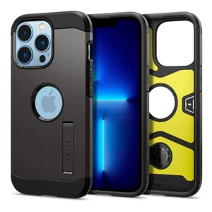 Протиударний чохол Spigen Tough Armor Gunmetal для iPhone 13 Pro ACS03276 - Фото 1