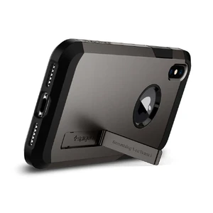 Чехол Spigen Tough Armor Gunmetal для iPhone X | XS - Фото 5
