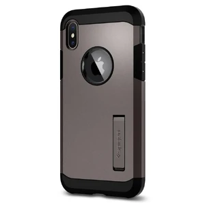 Чехол Spigen Tough Armor Gunmetal для iPhone X | XS - Фото 2