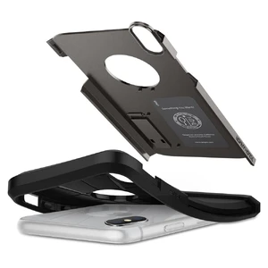 Чехол Spigen Tough Armor Gunmetal для iPhone XS Max - Фото 5