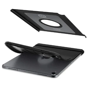 Противоударный чехол Spigen Tough Armor Black для iPad Pro 11" - Фото 3