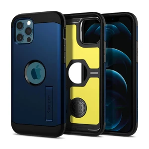 Протиударний чохол Spigen Tough Armor Navy Blue для iPhone 12 | 12 Pro - Фото 2