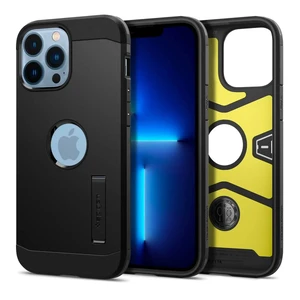 Противоударный чехол Spigen Tough Armor Black для iPhone 13 Pro Max ACS03222 - Фото 1