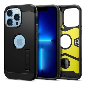 Противоударный чехол Spigen Tough Armor Black для iPhone 13 Pro ACS03277 - Фото 1