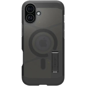 Прозорий чохол Spigen Tough Armor Mag для iPhone 16, приємно димчастий - Фото 2