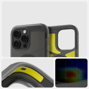Прозрачный чехол Spigen Tough Armor Mag для iPhone 16 Pro Max - Фото 11