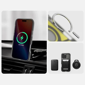 Прозрачный чехол Spigen Tough Armor Mag для iPhone 16 Pro Max - Фото 12
