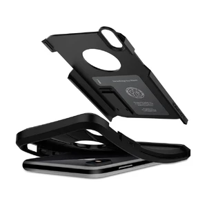Чохол Spigen Tough Armor Matte Black для iPhone X | XS - Фото 6