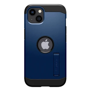 Противоударный чехол Spigen Tough Armor Navy Blue для iPhone 13 - Фото 2