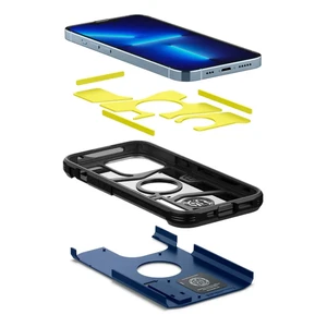 Протиударний чохол Spigen Tough Armor Navy Blue для iPhone 13 Pro - Фото 5