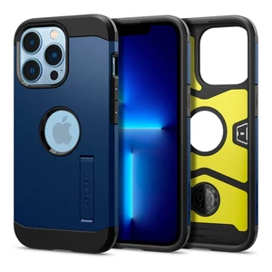 Протиударний чохол Spigen Tough Armor Navy Blue для iPhone 13 Pro ACS03279 - Фото 1