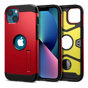 Протиударний чохол Spigen Tough Armor Red для iPhone 13 mini ACS03332 - Фото 1