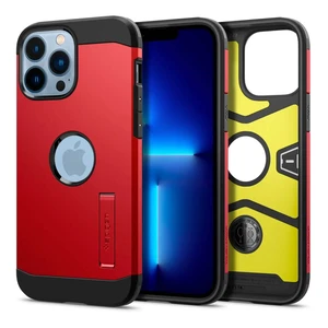 Противоударный чехол Spigen Tough Armor Red для iPhone 13 Pro Max ACS03224 - Фото 1