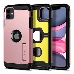 Противоударный чехол Spigen Tough Armor Rose Gold для iPhone 11 076CS27441 - Фото 1