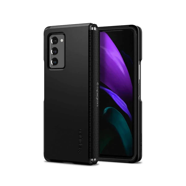Чорний протиударний чохол Spigen Tough Armor для Galaxy Z Fold 2 у Рівному