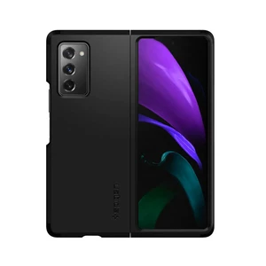 Чорний протиударний чохол Spigen Tough Armor для Galaxy Z Fold 2 - Фото 2