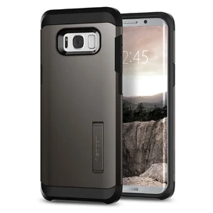 Чохол Spigen Tough Armor Gunmetal для Samsung Galaxy S8 Plus