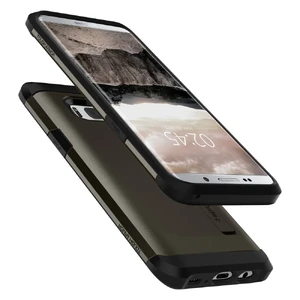 Чохол Spigen Tough Armor Gunmetal для Samsung Galaxy S8 Plus - Фото 4
