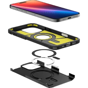 Черный чехо Spigen Tough Armor T Mag для iPhone 16 Pro - Фото 6