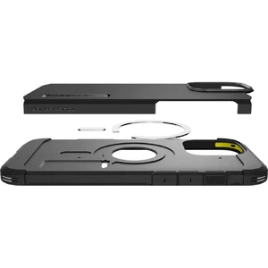 Черный чехо Spigen Tough Armor T Mag для iPhone 16 Pro - Фото 9