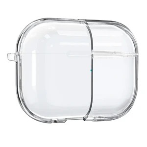 Чохол із карабіном Spigen Ultra Hybrid Crystal Clear для AirPods Pro 2 - Фото 7