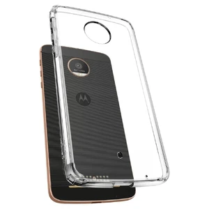 Чохол Spigen Ultra Hybrid Crystal Clear для Motorola Moto Z Force - Фото 3