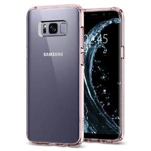 Чехол Spigen Ultra Hybrid Crystal Pink для Samsung Galaxy S8 Plus  - Фото 1
