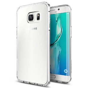 Чохол Spigen Ultra Hybrid Crystal Clear для Samsung Galaxy S6 Edge +  - Фото 1