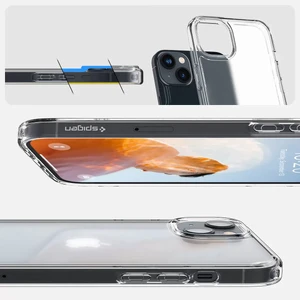 Прозрачный силиконовый чехол Spigen Ultra Hybrid Frost Clear для iPhone 14 | 13 - Фото 8