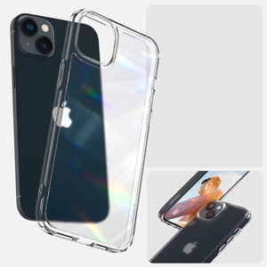 Прозрачный силиконовый чехол Spigen Ultra Hybrid Frost Clear для iPhone 14 | 13 - Фото 9