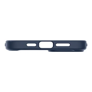 Прозорий силіконовий чохол Spigen Ultra Hybrid Navy Blue для iPhone 14 - Фото 7