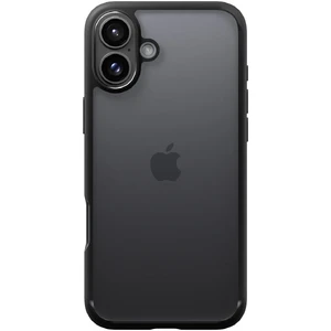 Прозорий чорний чохол Spigen Ultra Hybrid для iPhone 16 Plus - Фото 3
