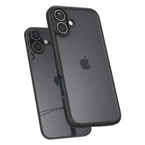 Прозорий чорний чохол Spigen Ultra Hybrid для iPhone 16 Plus - Фото 5