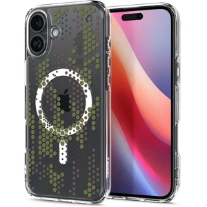 Прозорий візерунковий чохол Spigen Ultra Hybrid Mag для iPhone 16 8809971231053 - Фото 1
