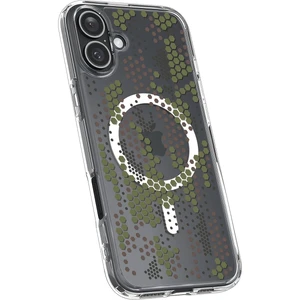 Прозорий візерунковий чохол Spigen Ultra Hybrid Mag для iPhone 16 - Фото 2