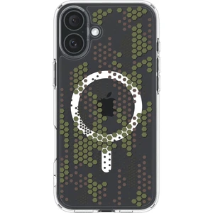 Прозорий візерунковий чохол Spigen Ultra Hybrid Mag для iPhone 16 - Фото 3