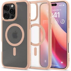 Півпрозорий рожевий чохол Spigen Ultra Hybrid Mag для iPhone 16 Pro 8809971235228 - Фото 1