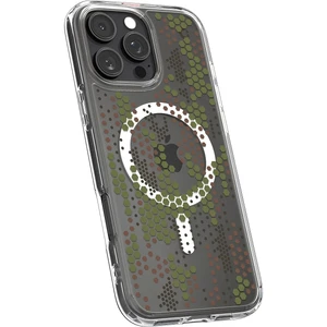 Прозорий візерунковий чохол Spigen Ultra Hybrid Mag для iPhone 16 Pro Max - Фото 2
