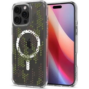 Прозорий візерунковий чохол Spigen Ultra Hybrid Mag для iPhone 16 Pro Max - Фото 6