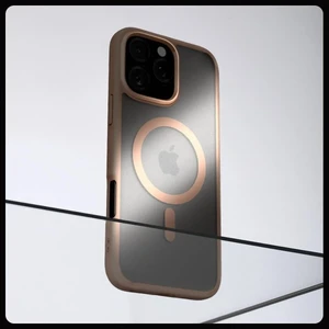 Півпрозорий рожевий чохол Spigen Ultra Hybrid Mag для iPhone 16 Pro Max - Фото 8