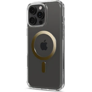 Прозорий золотий чохол Spigen Ultra Hybrid Mag для iPhone 16 Pro Max - Фото 3