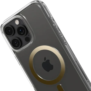 Прозорий золотий чохол Spigen Ultra Hybrid Mag для iPhone 16 Pro Max - Фото 8