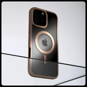 Прозорий рожевий чохол Spigen Ultra Hybrid Mag для iPhone 16 Pro Max - Фото 7