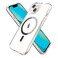 Прозрачный чехол Spigen Ultra Hybrid MagSafe Carbon Fiber для iPhone 13 - Фото 3